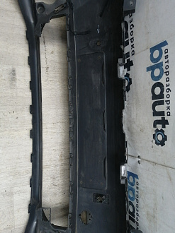 BA000248; Бампер передний; под паркт.; под омыват. (5M0807221N) для Volkswagen Golf Plus II (2009-2014)/БУ; Оригинал; Р2, Удовлетворительное; 