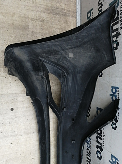 BA000149; Бампер передний; без паркт.; без омыват. (86511-3S000) для Hyundai Sonata VI (YF) (2010-2014)/БУ; Оригинал; Р1, Мелкий дефект; 