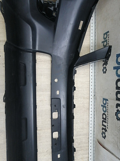 AA046186; Бампер передний; под паркт.; под омыват. (52119-60E01) для Toyota Land Cruiser Prado 150 (2010 — 2013)/БУ; Оригинал; Р1, Мелкий дефект; 