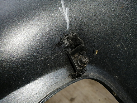 AA040306; Бампер задний; под паркт. (86611-2P500) для Kia Sorento II рест. (2012- 2020)/БУ; Оригинал; Р1, Мелкий дефект; 