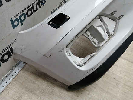 AA045686; Бампер передний, Track-Field; без паркт.; под омыват. (5N0807221T) для Volkswagen Tiguan I рест. (2011- 2016)/БУ; Оригинал; Р1, Мелкий дефект; 