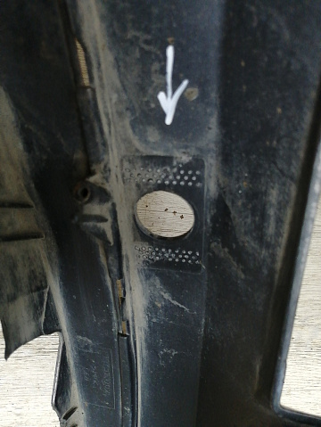 Фотография детали AA046223; Бампер задний; под паркт. (71501-T1V-ZX00) для Honda CR-V IV рест. (2015-2018)/БУ; Оригинал; Р1, Мелкий дефект; . Фото номер 24