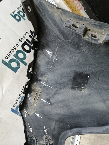 Фотография детали AA045676; Бампер передний; без паркт.; без омыват. (86511-E6700) для Hyundai Sonata VII (LF) рест. (2017-2019)/БУ; Оригинал; Р2, Удовлетворительное; . Фото номер 19