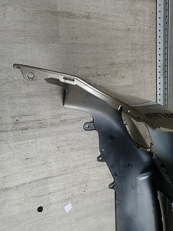 AA046015; Бампер передний; без паркт.; под омыват. (52119-42992) для Toyota Rav4 35 (2010 — 2013)/БУ; Оригинал; Р1, Мелкий дефект; 