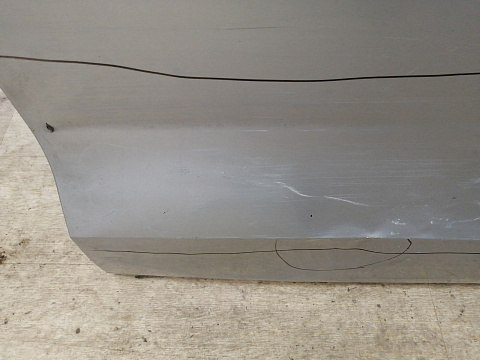 Фотография детали AA037996; Дверь передняя правая (6R4831056J) для Volkswagen Polo V Hatchback (2009-2013)/БУ; Оригинал; Р3, Под восстановление; . Фото номер 6