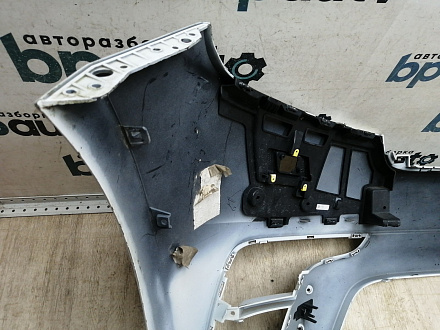 AA045877; Бампер передний; под паркт.; под омыват. (J8A2-17F003-GAW) для Land Rover Range Rover Velar L560 (2017 - 2023)/БУ; Оригинал; Р1, Мелкий дефект; 