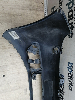 BA000244; Бампер передний; без паркт.; под омыват. (5M0807221N) для Volkswagen Golf Plus II (2009-2014)/БУ; Оригинал; Р2, Удовлетворительное; 