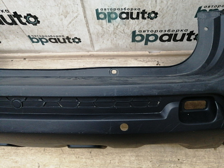 AA032657; Бампер задний; под паркт. (850225435R) для Renault Duster I рест. (2015-2021)/БУ; Оригинал; Р1, Мелкий дефект; 