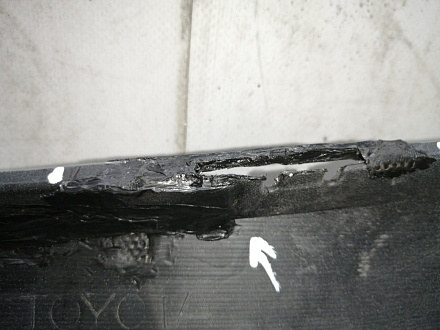 AA045401; Бампер передний; под паркт.; под омыват. (52119-06C40) для Toyota Camry/БУ; Оригинал; Р2, Удовлетворительное; 