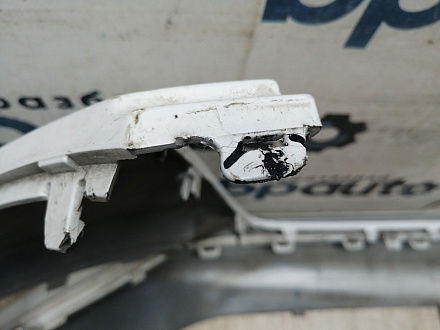 AA045604; Бампер передний; под паркт.; под омыват. (8K0 807 437 AC) для Audi A4 B8/БУ; Оригинал; Р1, Мелкий дефект; 