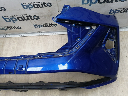 AA045919; Бампер передний; без паркт.; без омыват. (2803127XKQ11A) для Haval F7 I рест. (2022-н.в.)/БУ; Оригинал; Р1, Мелкий дефект; 