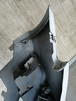 AA045604; Бампер передний; под паркт.; под омыват. (8K0 807 437 AC) для Audi A4 B8/БУ; Оригинал; Р1, Мелкий дефект; 