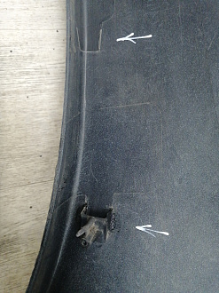 AA044986; Бампер передний; без паркт.; без омыват. (86511-2H000) для Hyundai Elantra IV (HD) (2006-2011)/БУ; Оригинал; Р1, Мелкий дефект; 