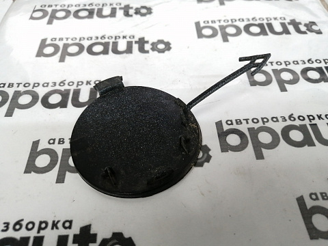 Фотография детали AA045959; Заглушка буксир. крюка переднего бампера, S-line (4G8 807 241 A) для Audi A7 I Sportback (2010-2014)/БУ; Оригинал; Р1, Мелкий дефект; . Фото номер 2