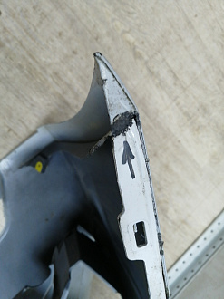 AA045705; Бампер передний, S-line; под паркт.; под омыват. (8K0 807 437 S) для Audi A4 B8/БУ; Оригинал; Р2, Удовлетворительное; 