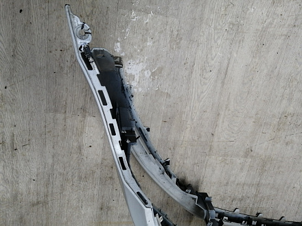 AA045817; Бампер передний; под паркт.; под омыват. (3C8807221F) для Volkswagen Passat CC рест. (2012-2017)/БУ; Оригинал; Р1, Мелкий дефект; 