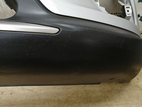 Фотография детали AA032608; Бампер передний, под 2 парктрон.; под паркт.; под омыват. (62022-4CM3H) для Nissan X-Trail III (T32) (2013-2018)/БУ; Оригинал; Р1, Мелкий дефект; . Фото номер 10