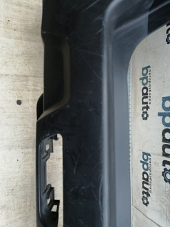 BA000198; Бампер задний; без паркт. (85022-JU14H) для Nissan X-Trail T31/БУ; Оригинал; Р1, Мелкий дефект; 