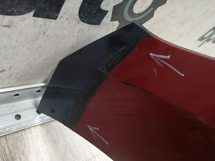 AA046274; Бампер передний; без паркт.; без омыват. (86511-F2000) для Hyundai Elantra VI (AD) (2016-2018)/БУ; Оригинал; Р2, Удовлетворительное; 