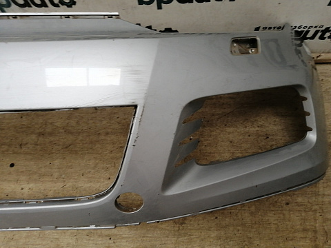 Фотография детали AA038406; Бампер передний; без паркт.; под омыват. (7P6807221C) для Volkswagen Touareg II (2010-2014)/БУ; Оригинал; Р1, Мелкий дефект; . Фото номер 3