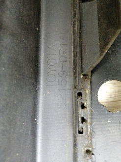 AA044898; Бампер задний; под паркт. (52159-0R150) для Toyota Rav4 40 рест. (2015 — 2019)/БУ; Оригинал; Р1, Мелкий дефект; 