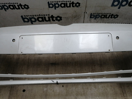 BA000227; Бампер передний; под паркт.; под омыват. (5G0807221) для Volkswagen Golf/БУ; Оригинал; Р1, Мелкий дефект; 