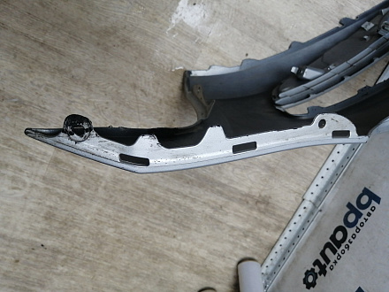 BA000225; Бампер передний; под паркт.; под омыват. (5G0807221) для Volkswagen Golf/БУ; Оригинал; Р1, Мелкий дефект; 