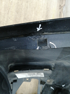 AA043130; Бампер передний; под паркт.; под омыват. (4G8 807 437) для Audi A7 I Sportback (2010-2014)/БУ; Оригинал; Р1, Мелкий дефект; 