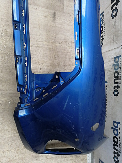 AA045821; Бампер передний; под паркт.; под омыват. (52119-02A20) для Toyota Auris II (2013 — 2015)/БУ; Оригинал; Р1, Мелкий дефект; 