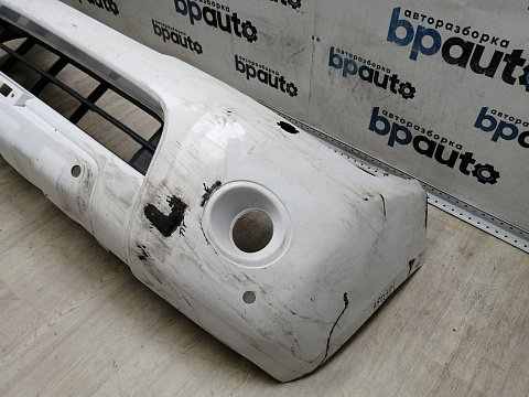 Фотография детали AA045035; Бампер передний; под паркт.; под омыват. (62022-5X00H) для Nissan Pathfinder III рест. (2010-2014)/БУ; Оригинал; Р2, Удовлетворительное; . Фото номер 12