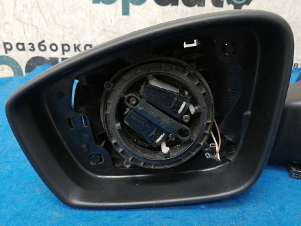 Зеркало левое, без повторителя поворота Фольксваген Polo V рест. Sedan 2015-2020, б/у, фото 6