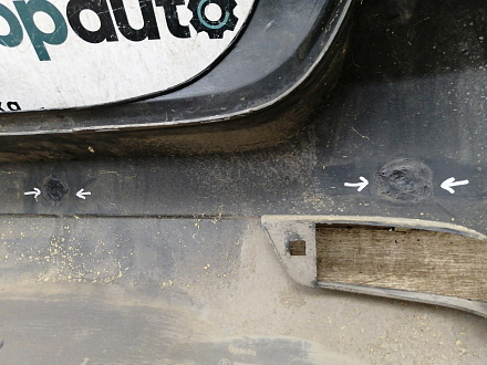 AA027062; Бампер задний; без паркт. (57704-XA04A) для Subaru Tribeca I рест. (2007-2014)/БУ; Оригинал; Р1, Мелкий дефект; 