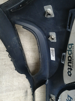 AA045460; Бампер передний; под паркт.; без омыват. (A2058800125) для Mercedes-Benz C-klasse IV (W205) (2014-2018)/БУ; Оригинал; Р1, Мелкий дефект; 