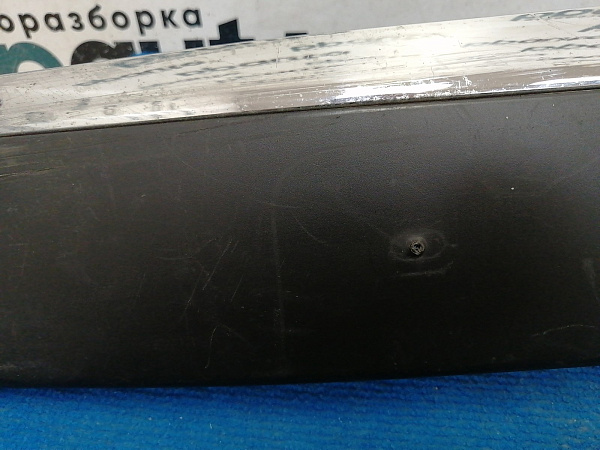 Накладка на решетку переднего бампера Мазда CX-7 I рест. 2009-2012, б/у, фото 5