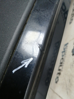 AA044898; Бампер задний; под паркт. (52159-0R150) для Toyota Rav4 40 рест. (2015 — 2019)/БУ; Оригинал; Р1, Мелкий дефект; 