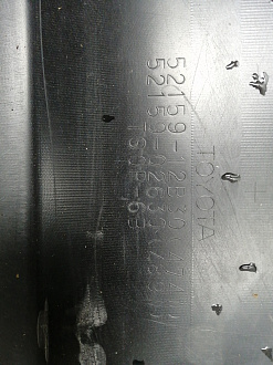 AA044345; Бампер задний; без паркт. (52159-12B30) для Toyota Corolla 150 рест. (2010-2013)/БУ; Оригинал; Р1, Мелкий дефект; 