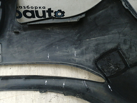 AA044984; Бампер передний; без паркт.; без омыват. (86511-2H000) для Hyundai Elantra IV (HD) (2006-2011)/БУ; Оригинал; Р2, Удовлетворительное; 