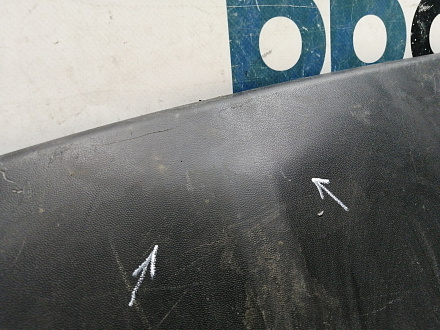 AA045763; Юбка переднего бампера (7P5807061) для Porsche Cayenne II (958) (2010-2014)/БУ; Оригинал; Р1, Мелкий дефект; 