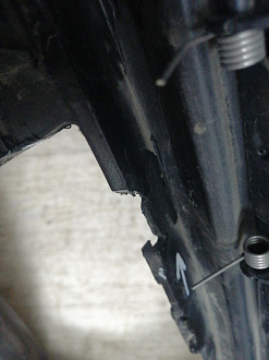 BA000256; Бампер передний, S-line; без паркт.; под омыват. (8R0 807 437 AC) для Audi Q5 I рест. (2012-2017)/БУ; Оригинал; Р1, Мелкий дефект; 