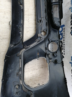 AA046484; Бампер передний; под паркт. (51117210763) для BMW Х5 II (E70) рест. (2010-2013)/БУ; Оригинал; Р1, Мелкий дефект; 