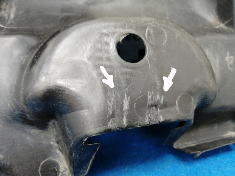 Фотография детали AA031513; Накладка передней панели (16681-25010) для Toyota Rav4 50 (2019 -н.в.)/БУ; Оригинал; Р1, Мелкий дефект; . Фото номер 7