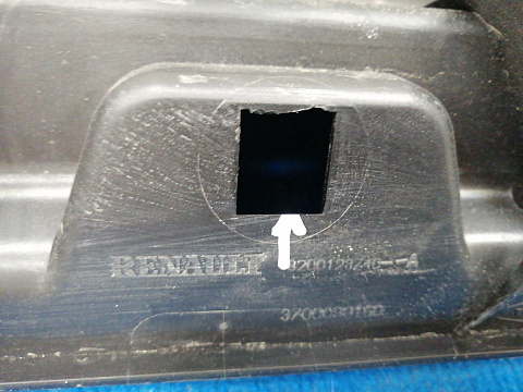 Фотография детали AA037799; Накладка задней панели внутренняя, пластик (8200128740) для Renault Megane/БУ; Оригинал; Р2, Удовлетворительное; . Фото номер 17