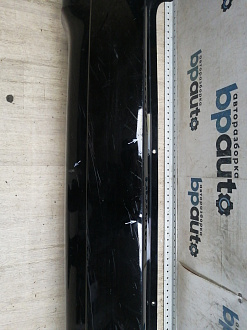 AA046213; Бампер задний; без паркт. (86611-10000) для Hyundai Matrix I рест. 2 (2008-2010)/БУ; Оригинал; Р1, Мелкий дефект; 