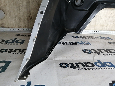 BA000201; Бампер задний; без паркт. (85022-JU14H) для Nissan X-Trail T31/БУ; Оригинал; Р1, Мелкий дефект; 