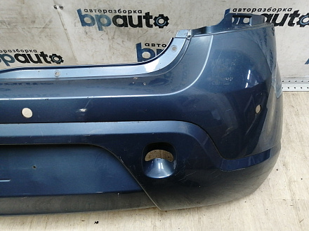 AA046415; Бампер задний; под паркт. (8200911893) для Renault Sandero I (2009-2014)/БУ; Оригинал; Р1, Мелкий дефект; 