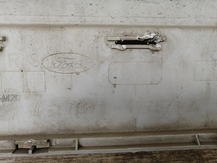 AA026382; Бампер передний; без паркт.; под омыват. (7S71-17757-A) для Ford Mondeo/БУ; Оригинал; Р1, Мелкий дефект; 