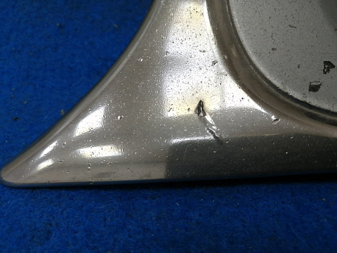 Фотография детали AA031449; Накладка ПТФ левая, хром с серебр. окантовкой (52127-33130) для Toyota Camry 50 (2012 — 2014)/БУ; Оригинал; Р2, Удовлетворительное; . Фото номер 2