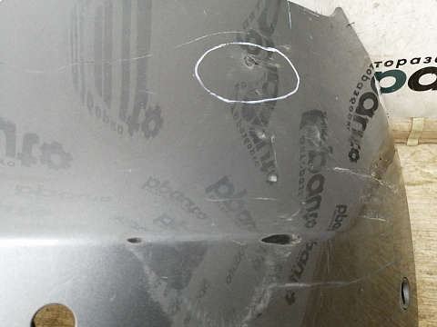 Фотография детали AA023028; Бампер задний; под паркт. (A1568850125) для Mercedes-Benz GLA-klasse (X156) (2014-2017)/БУ; Оригинал; Р1, Мелкий дефект; . Фото номер 4