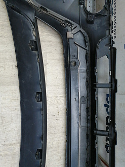 AA046483; Бампер передний; под паркт. (51117210763) для BMW Х5 II (E70) рест. (2010-2013)/БУ; Оригинал; Р1, Мелкий дефект; 