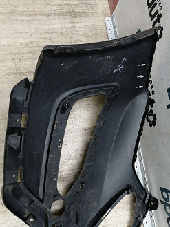 AA044831; Бампер передний; без паркт.; без омыват. (86511-2W000) для Hyundai Santa Fe III (2012 - 2015)/БУ; Оригинал; Р1, Мелкий дефект; 